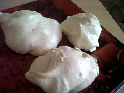 Recette meringues pour 6 personnes