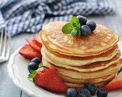 Recette pancakes simples sans lactose