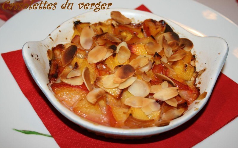 Recette gratin d'abricots aux amandes pas chère et express ...