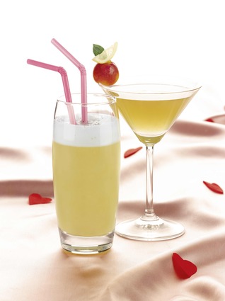 Recette de cocktails saint-valentin la pomme d'or d'aphrodite