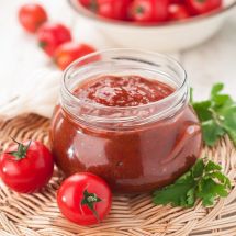 Coulis de tomate basilic