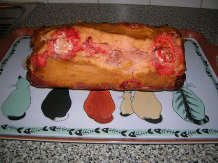Recette de cake aux fraises tagada