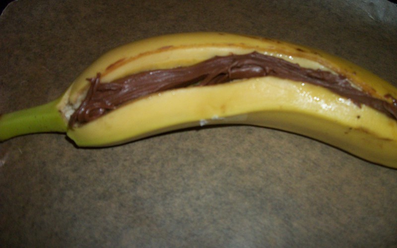 Recette banane nutella pas chère et rapide > cuisine étudiant