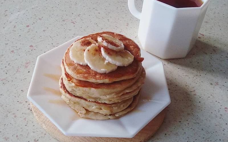 Recette pancakes à la banane pas chère et simple > cuisine étudiant