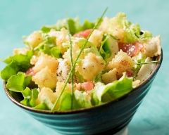 Salade d'été aux ravioles frites | cuisine az