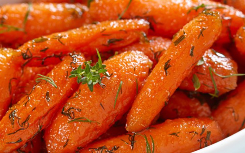 Recette carottes thym-miel pas chère et simple > cuisine étudiant