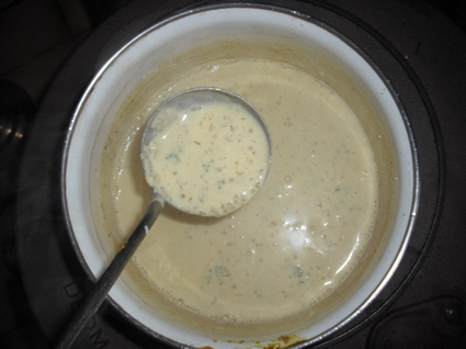 Recette de soupe de tapioca à la volaille