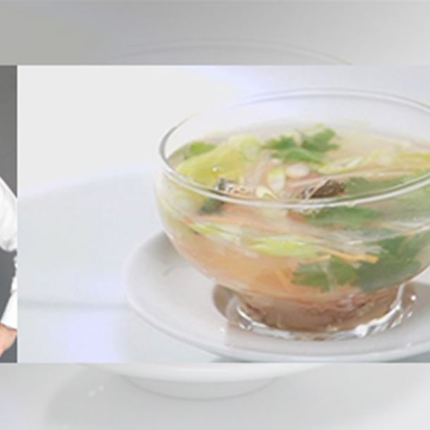 Recette soupe thaï de crevettes express