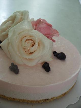 Recette de cheesecake rose-violette