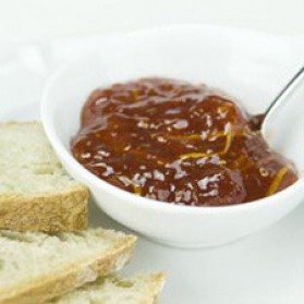 Confiture de framboises à l'orange pour 1 personne