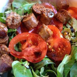 Recette salade mâche et merguez – toutes les recettes allrecipes