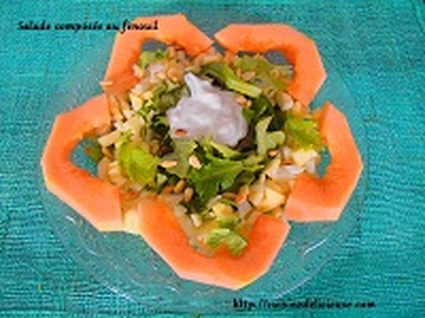 Recette de salade composée avec du fenouil