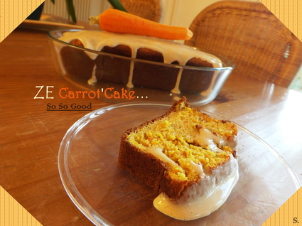 Recette carrot cake (cake sucré)