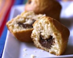 Recette muffins au coeur nutella
