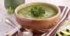 Recette de soupe régime verte de courgettes au chèvre et aux herbes