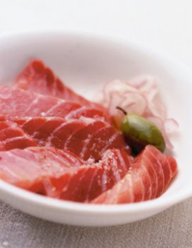 Sashimi de thon pour 4 personnes