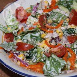 Recette salade colorée au yaourt – toutes les recettes allrecipes