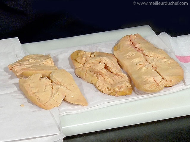 Déveinage d'un foie gras selon la méthode d'eric léautey  recette ...