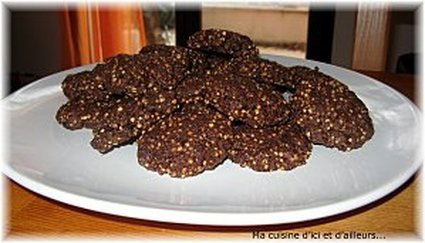 Recette de cookies au quinoa soufflé