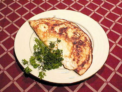 Recette omelette aux noix et au fromage