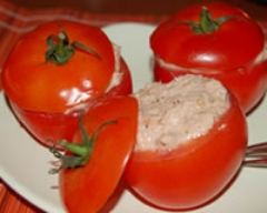 Recette tomates froides farcies au thon