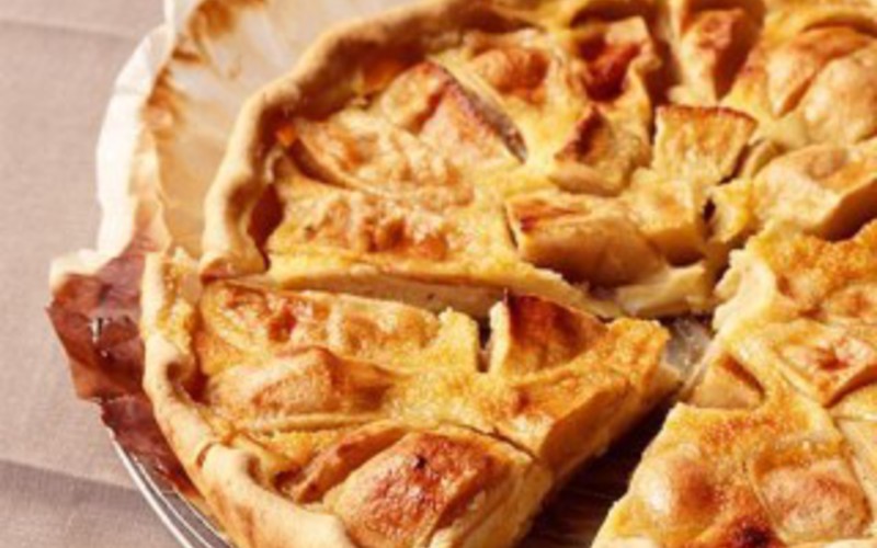 Recette tarte aux pommes pas chère et facile > cuisine étudiant
