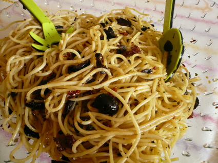 Recette de spaghettis froids à l'italienne