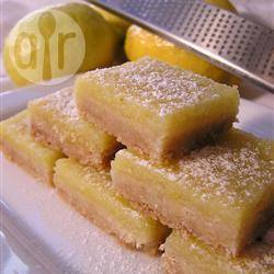 Recette carrés au citron – toutes les recettes allrecipes