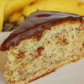 Gâteau aux bananes, glaçage aux barres mars pour 1 personne ...