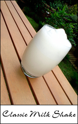 Recette de classic milk shake