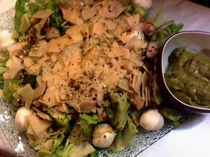 Recette de salade cesar à la mexicaine