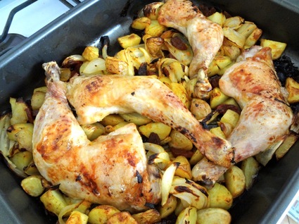 Recette de poulet grillé au chorizo