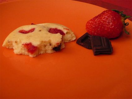 Recette de cookies fruits-chocolat