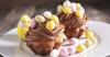 Recette de cupcakes food art au chocolat allégés spécial nids de ...