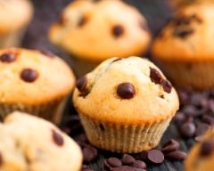 Recette muffins aux pépites de chocolat