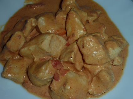 Recette de poulet au curry et lait de coco