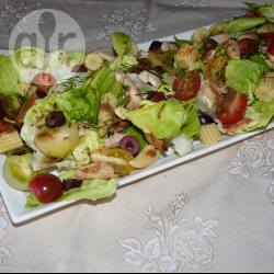 Recette salade de poulet grillé avec des mini épis de maïs – toutes ...