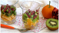 Recette de salade de fruits en verrines