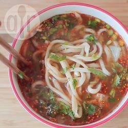 Recette soupe chinoise de nouilles fraîches au bœuf – toutes les ...