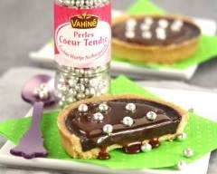 Recette tartelettes chocolat et caramel, perles croustillantes