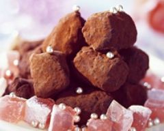 Recette truffes au chocolat et aux loukoums