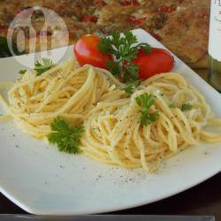 Recette spaghetti à l'ail et à l'huile d'olive – toutes les recettes ...