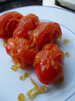 Recette de tomates caramélisées