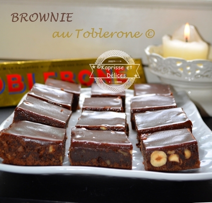 Recette de brownie au toblerone©