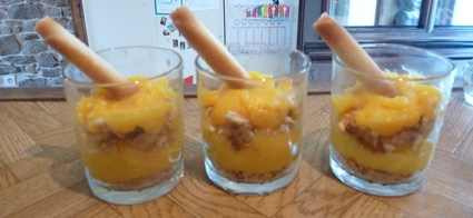 Recette de crèmes de citron en verrines