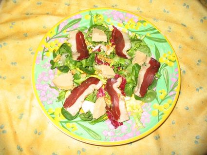 Recette de salade gourmande