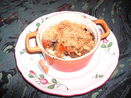 Recette de gratin de légumes au quinoa