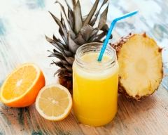 Recette jus vitaminé ananas, orange et citron
