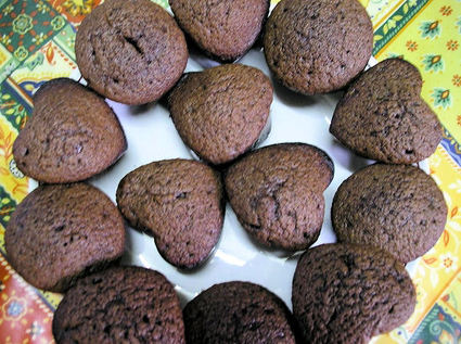 Recette de muffins au chocolat et au gingembre confit