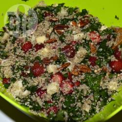 Recette salade de quinoa et chou kale aux fraises – toutes les ...